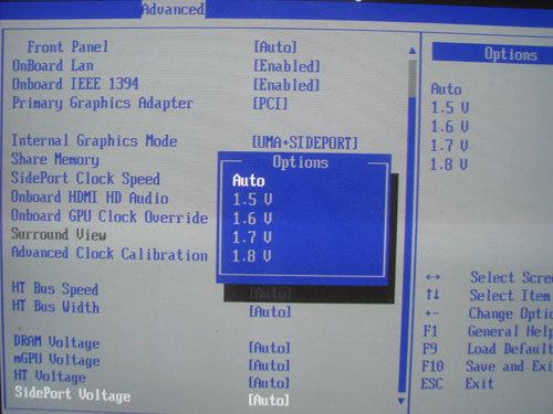 ASRock M3A790GXH/128M vSidePort