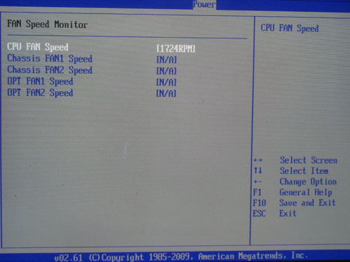 ASUS Maximus II Gene системный мониторинг