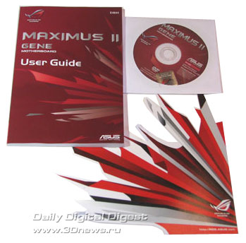 ASUS Rampage II Gene комплектация 2