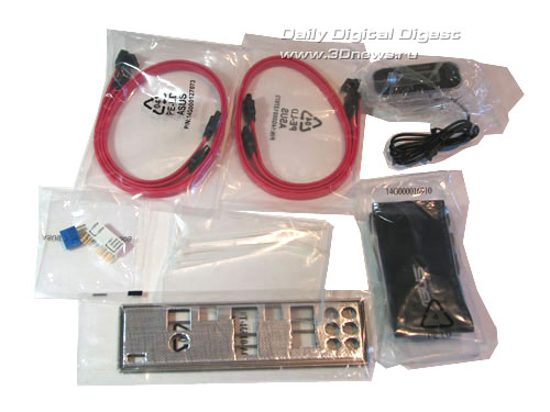 ASUS Rampage II Gene комплектация 1