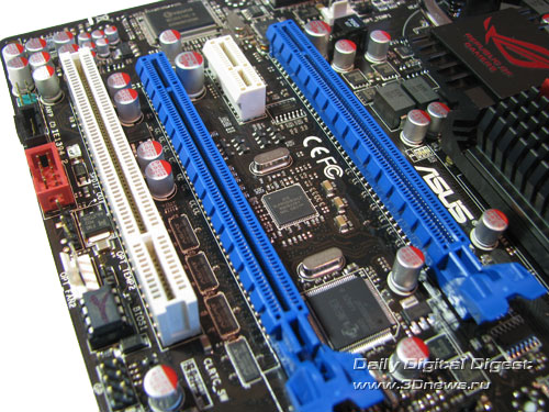 ASUS Maximus II Gene слоты расширения