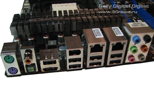 MSI 790FX-GD70 задняя панель