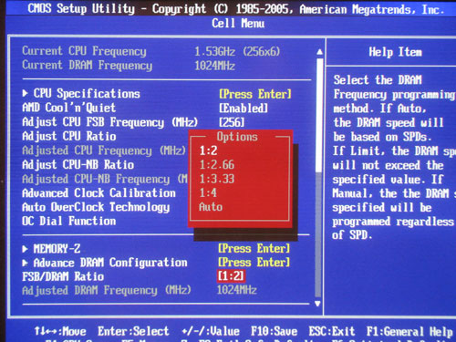MSI 790FX-GD70 частота памяти