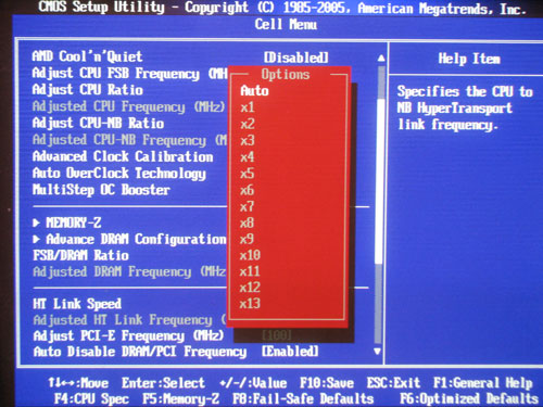MSI 770-C35 множитель HT