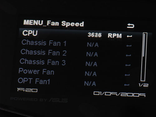 ASUS OC Station меню 6