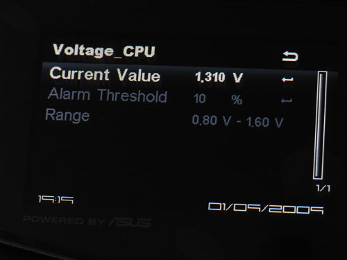 ASUS OC Station меню 3