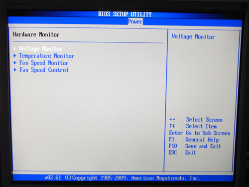 ASUS Maximus II Gene системный мониторинг