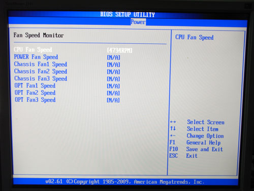 ASUS Maximus II Gene системный мониторинг