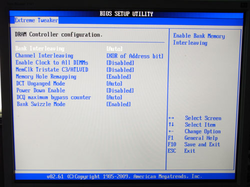 ASUS Crosshair III Formula настройки памяти 4