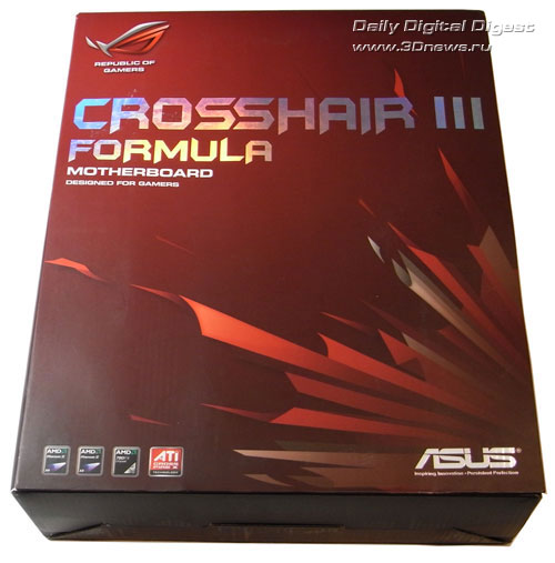 ASUS Crosshair III Formula коробка