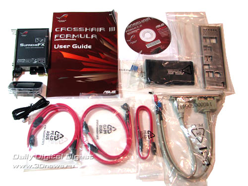 ASUS Crosshair III Formula комплектация 2