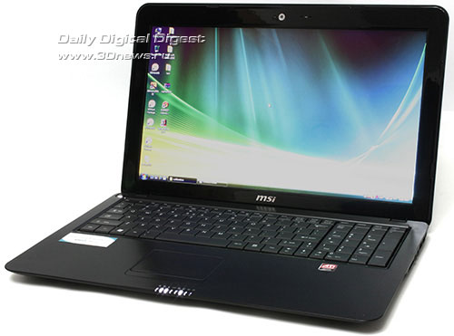 MSI X-Slim X610. Вид общий