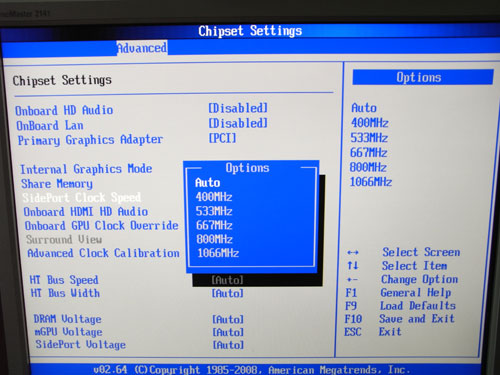 ASRock A780GXH/128M разгон GPU Mem
