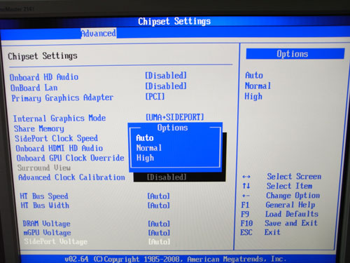 ASRock A780GXH/128M vSidePort