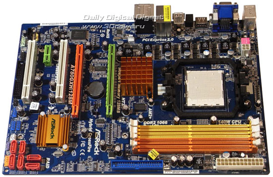 ASRock A780GXH/128M плата