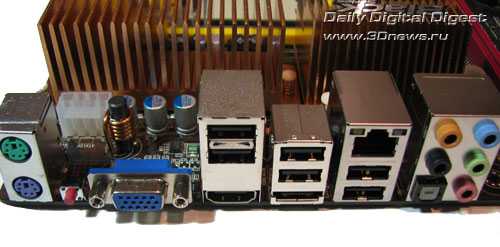 Elitegroup A790GXM-AD3 задняя панель