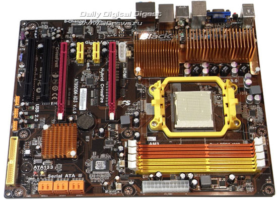 Elitegroup A790GXM-AD3 плата