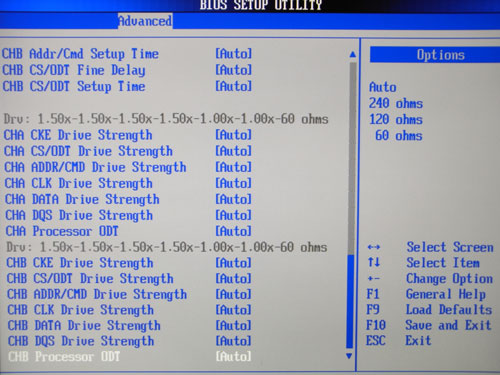 ASRock M3A780GXH/128M настройки памяти 3