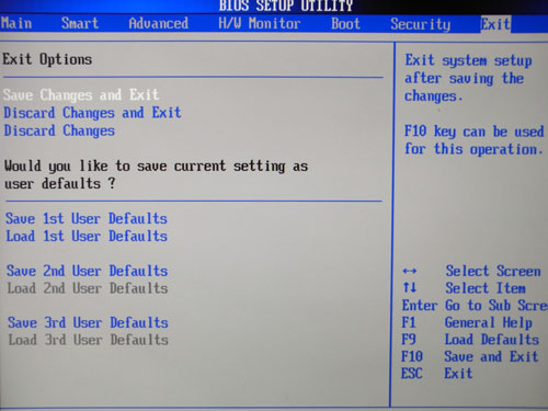ASRock M3A780GXH/128M Profiles
