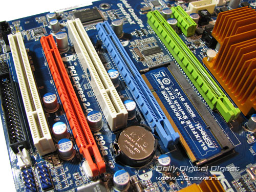 ASRock M3A780GXH/128M слоты расширения