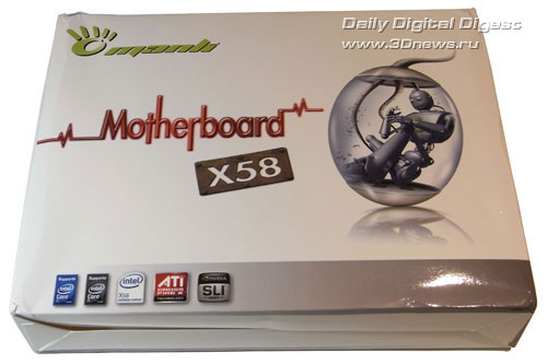 Manli X58SLI-A-E упаковка