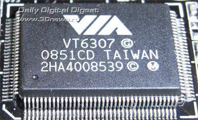 Manli X58SLI-A-E контроллер FireWire