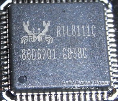 Manli X58SLI-A-E сетевой контроллер