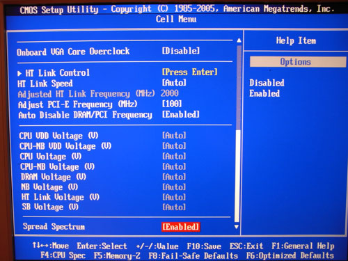 MSI 785GM-E51 функции разгона 2
