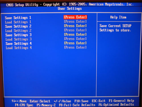 MSI 785GM-E51 CMOS Profiles