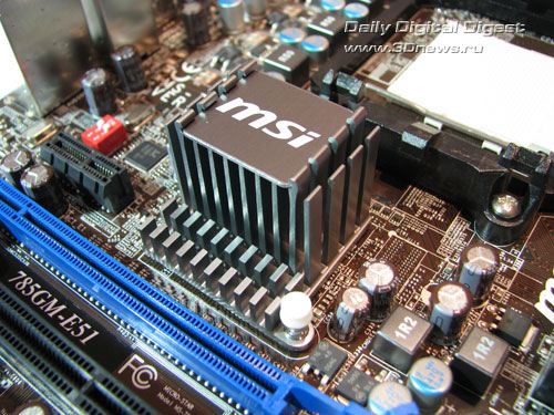 MSI 785GM-E51 северный мост