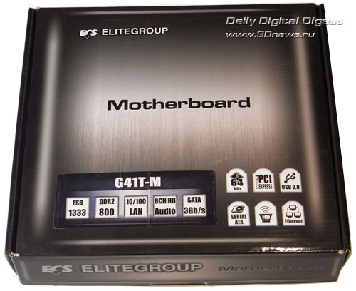 ECS G41T-M упаковка