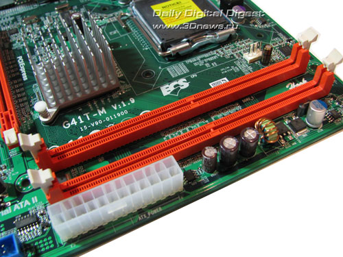 ECS G41T-M слоты памяти