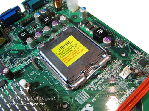 ECS G41T-M сокет