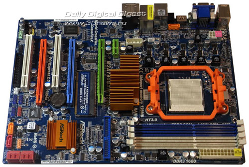 ASRock M3A790GXH/128M плата