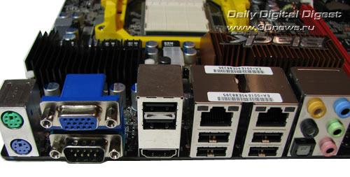 Elitegroup A790GXM-A задняя панель