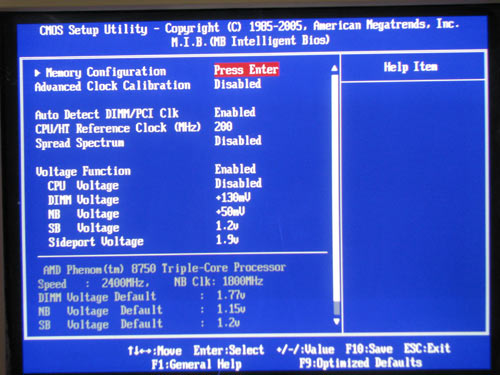Elitegroup A790GXM-A функции разгона 1