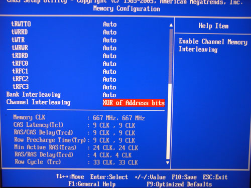 Elitegroup A790GXM-AD3 настройки памяти 2