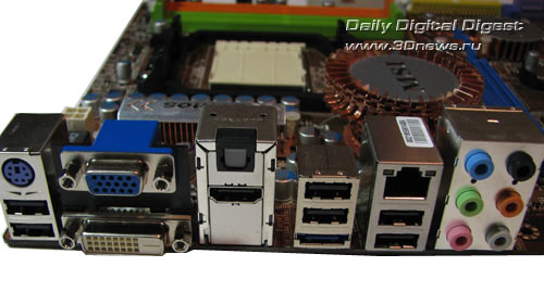 MSI DKA790GX задняя панель