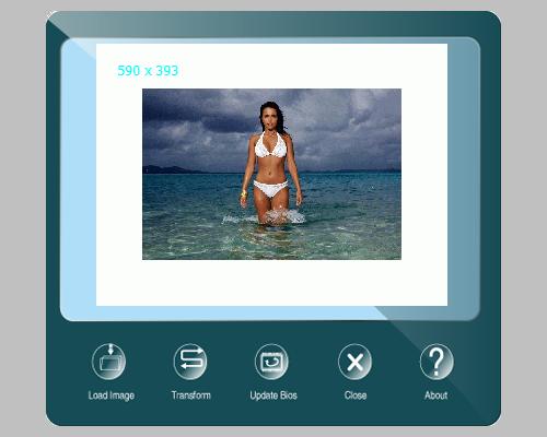 Biostar TA785GE-128M BIOS Screen