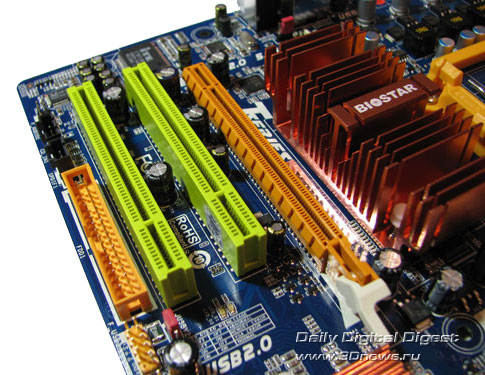 Biostar TA785GE-128M слоты расширения