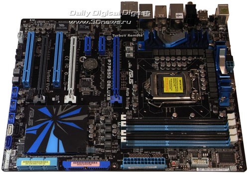 ASUS P7P55D Deluxe плата