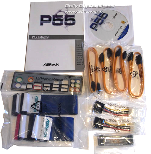 ASRock P55 Extreme комплектация 2