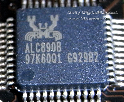 ASRock P55 Extreme звуковой контроллер