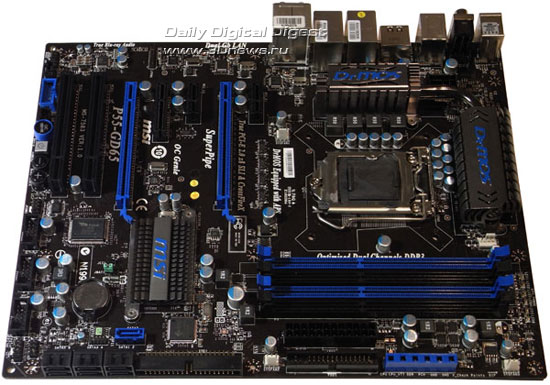 MSI P55-GD65 плата