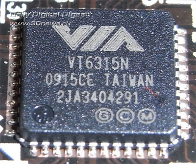 MSI P55-GD65 контроллер FireWire