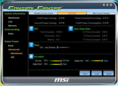  MSI P55-GD65 Green Power 