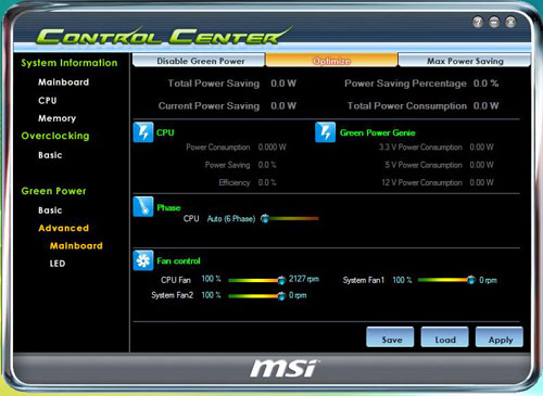 MSI P55-GD65 Green Power