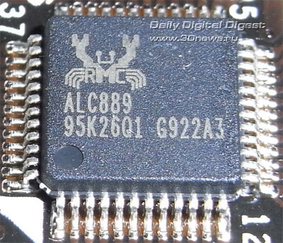  MSI P55-GD65 звуковой контроллер 