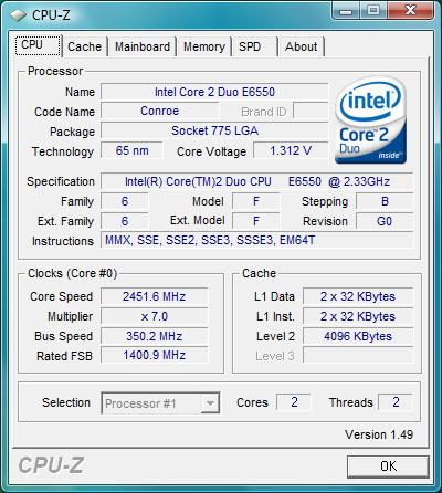 ASRock G41M-GS разгон