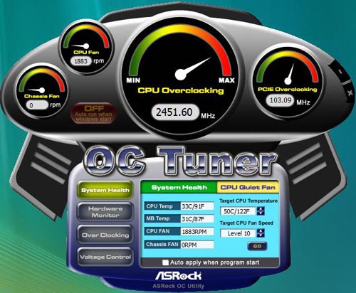 ASRock G41M-GS OC Tuner